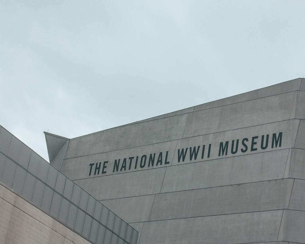The outside of the National World War II Museum in New Orleans