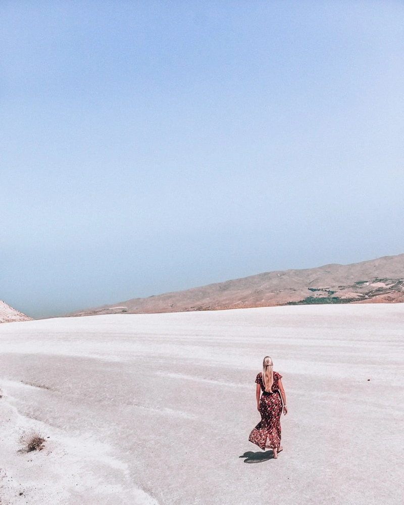 Walking across the otherworldly landscapes of Cappadocia, Turkey. Check out our full 3 day guide to Cappadocia including the most Instagrammable places to visit!