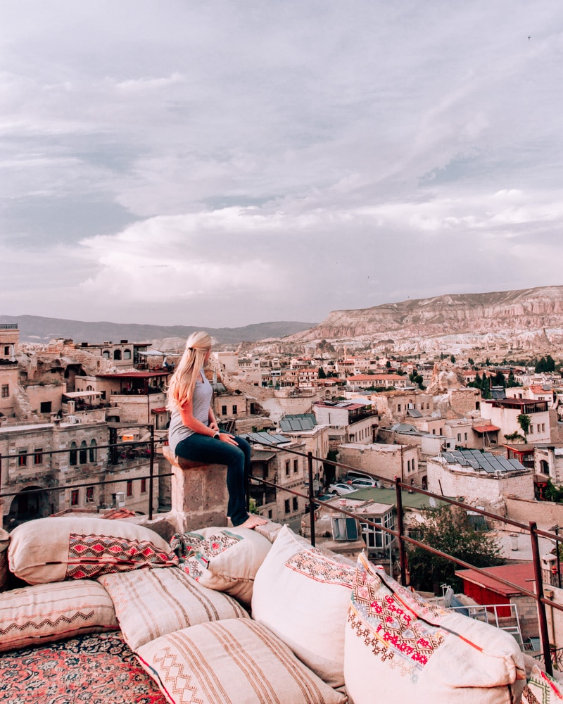 Sultan Cave Suites is probably the most famous hotel in Cappadocia and typically books months in advance. Click for a guide to Cappadocia's must see locations and most Instagramable places.