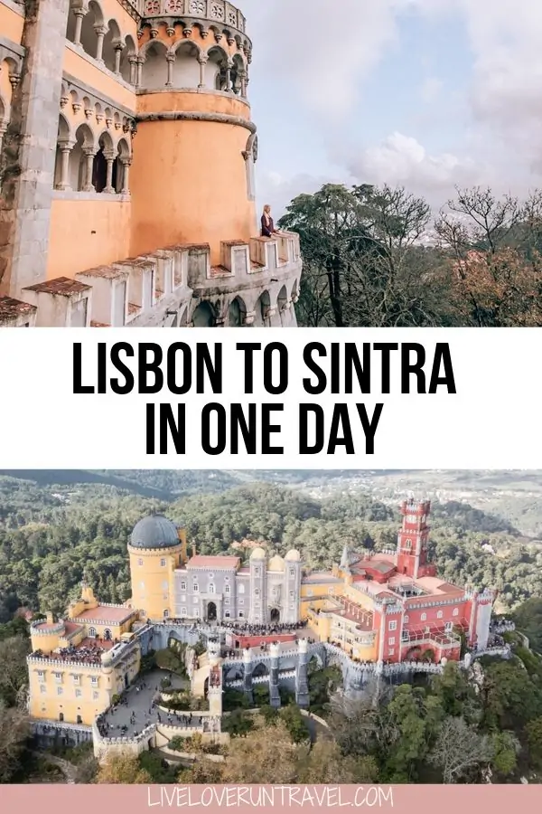 Pena Palace in Sintra, Portugal on a Lisbon to Sintra day trip