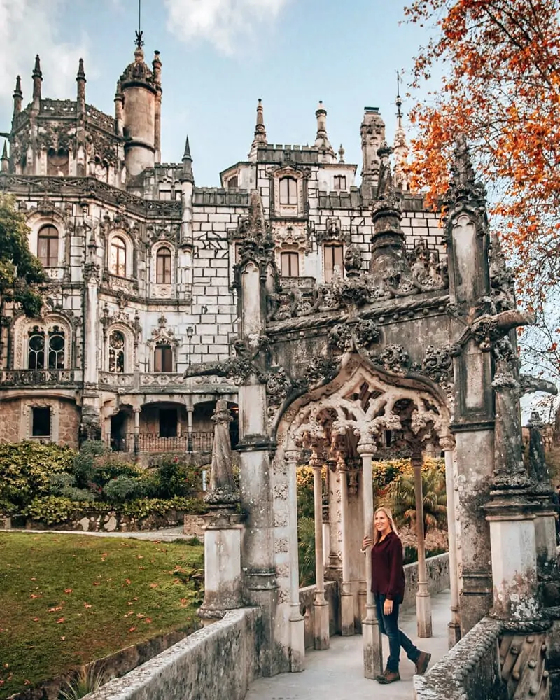 The gate and house at Quinta de Regaleira is a must when visiting Sintra for one day