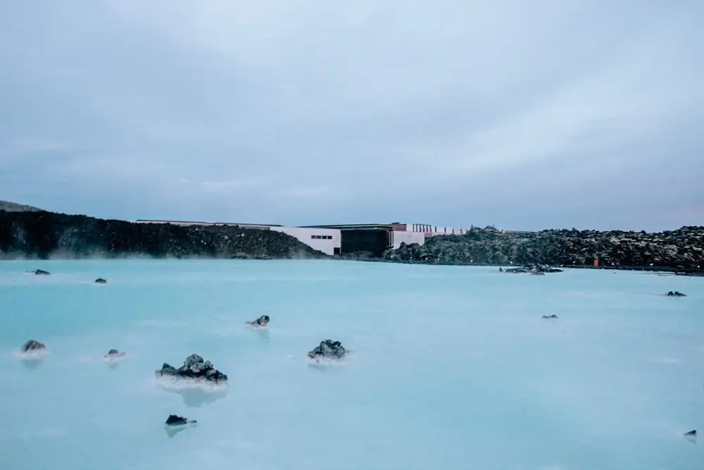 The free section of the Blue Lagoon Iceland