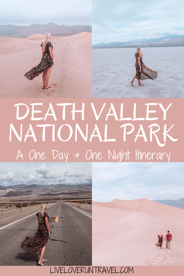Find a full one day itinerary for Death Valley including where to stay, what to see and do, and when to visit.