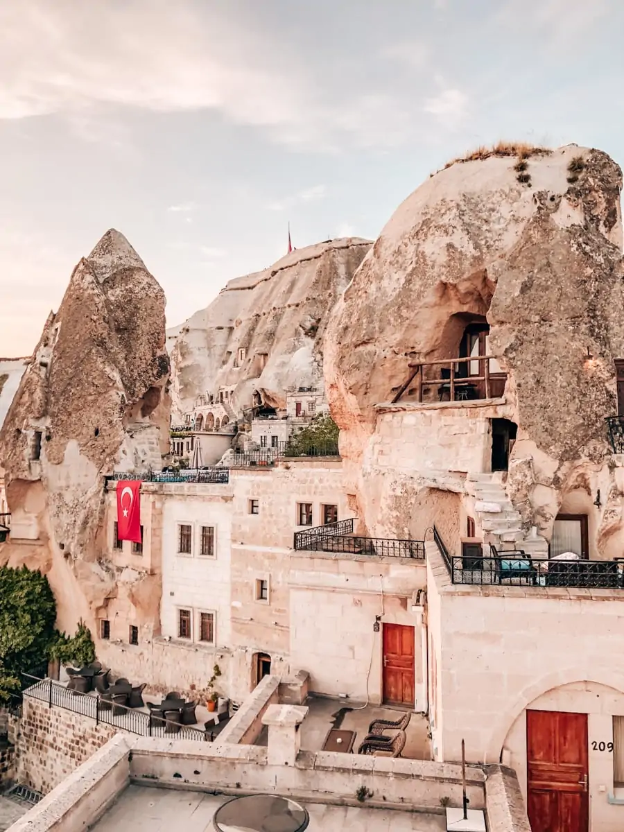 Cappadocia Cave Suites, one of the best and most Instagrammable hotels in Cappadocia.