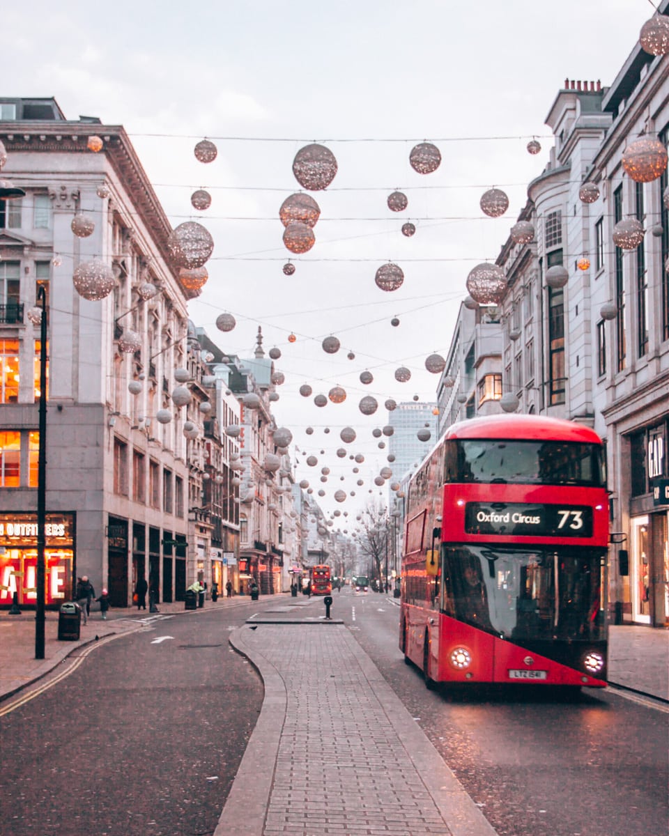 The Oxford Street Christmas Lights Return Tomorrow