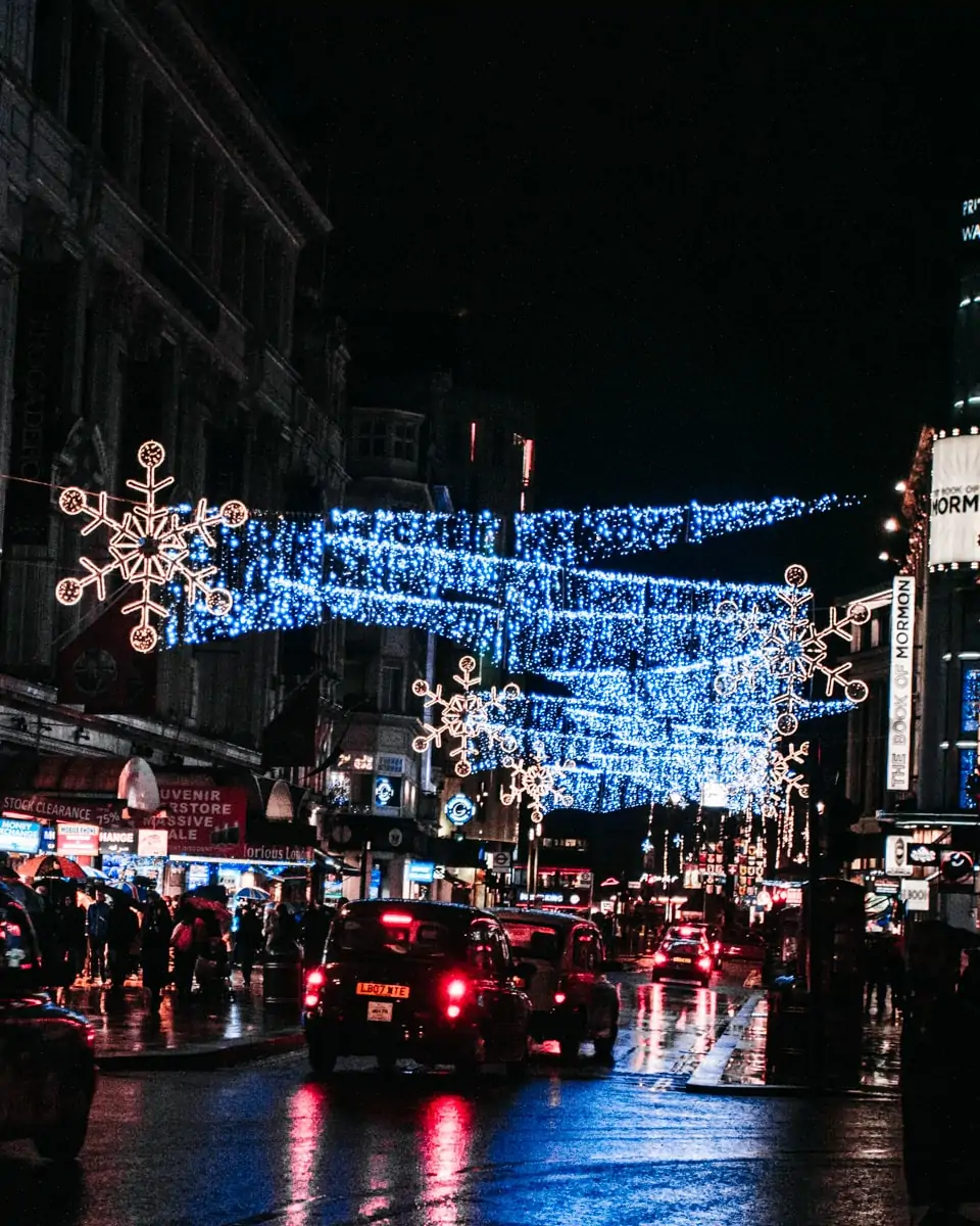 Christmas lights in London are some of the best in the world