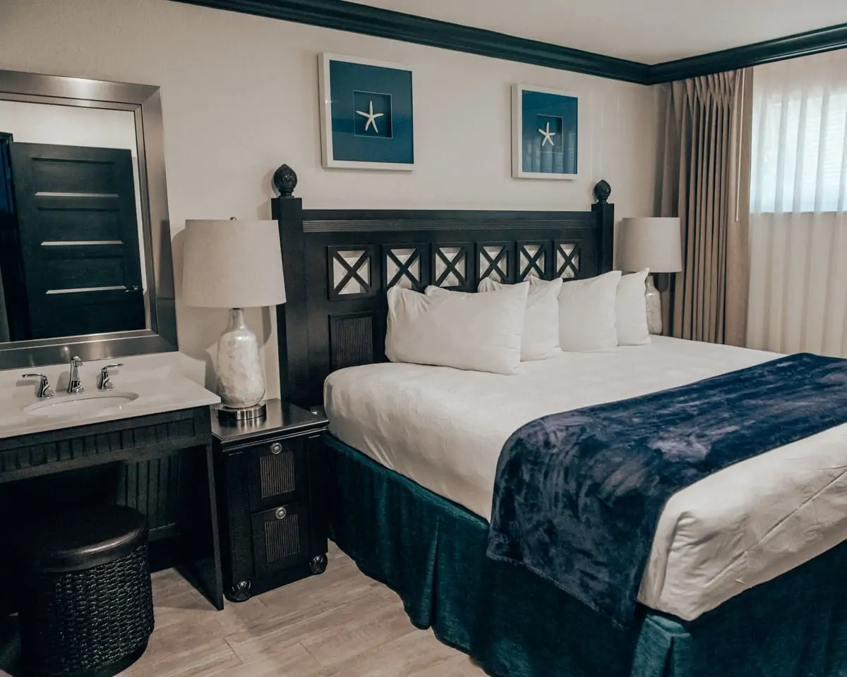 Master bedroom in Westgate Cocoa Beach Resort