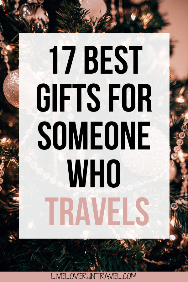 Looking for Christmas gift ideas for a traveler this year?Use this list of travel gift ideas for the traveler in your life. #travel #travelgifts #travelgiftguide #christmasgifts #giftguide | Christmas gifts for travelers | Birthday gifts for travelers | travel Christmas gifts | travel Birthday gifts | travel gifts for her | travel gifts for him | travel gifts for couples | travel gift ideas friends | travel gift ideas for women | travel gift ideas for backpackers | Christmas gift guide