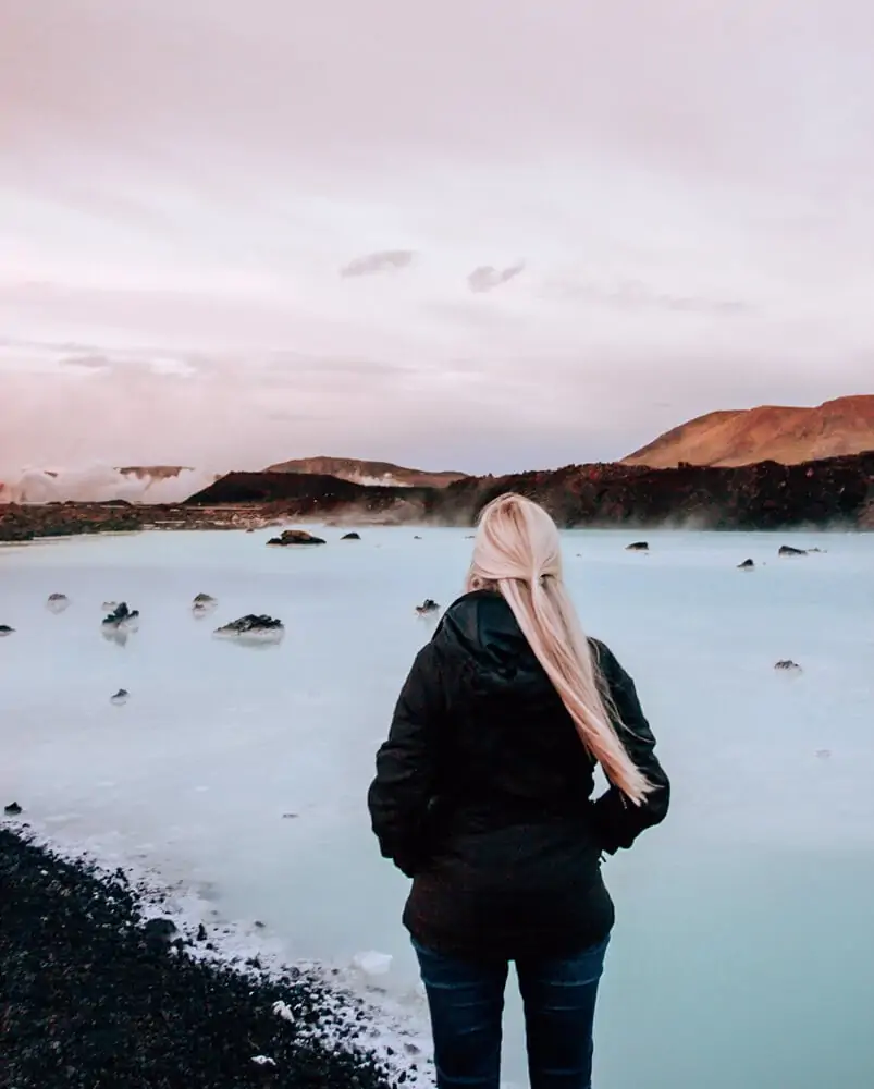 The free part of the Blue Lagoon in Iceland