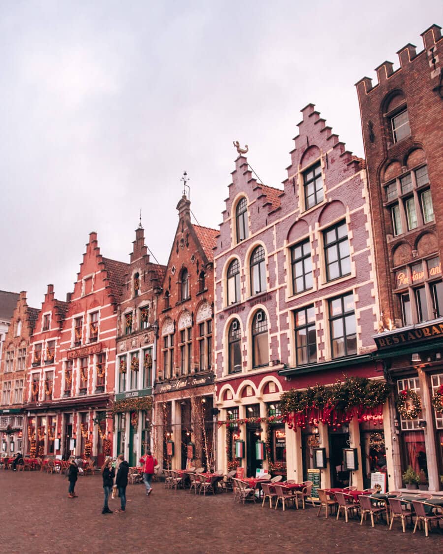 Markt in Bruges, Belgium