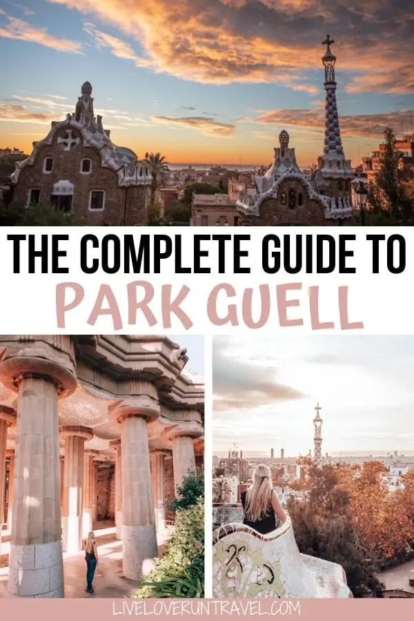 Find out how to get into Park Guell Barcelona free and what to see in Park Guell, one of the best things to do in Barcelona Spain.