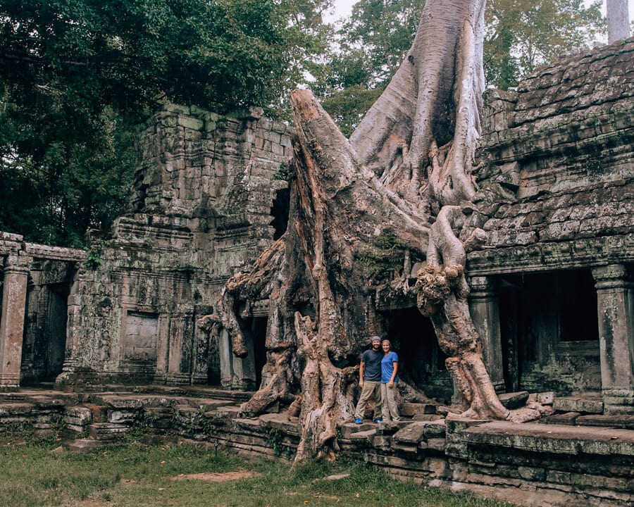 Preah Khan temple in Siem Reap, Cambodia