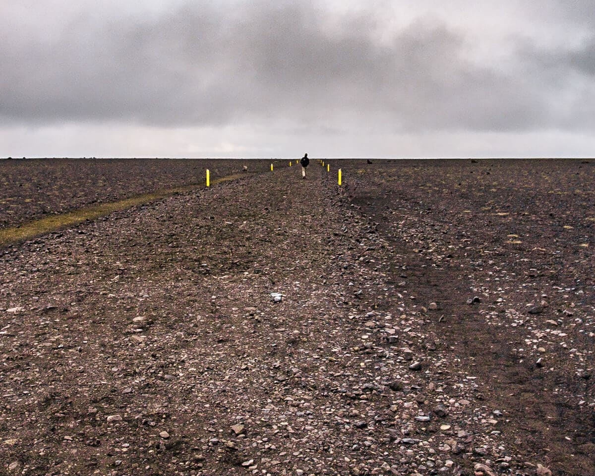 Follow this path to the Sólheimasandur plane wreck