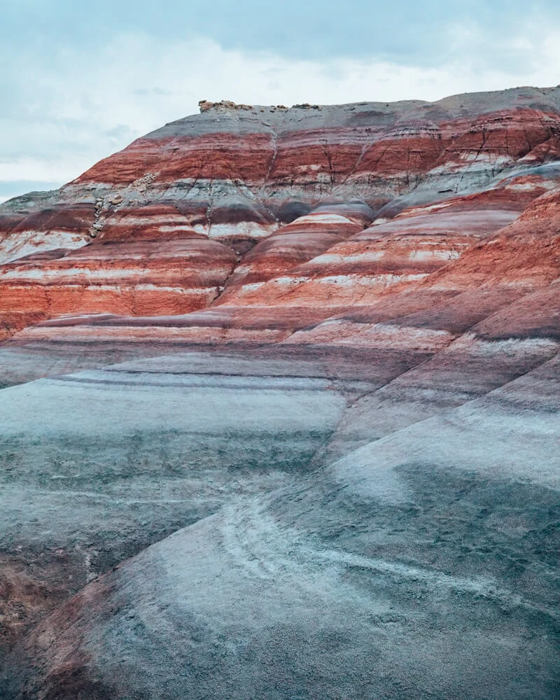 bentonite hills utah in southern utah