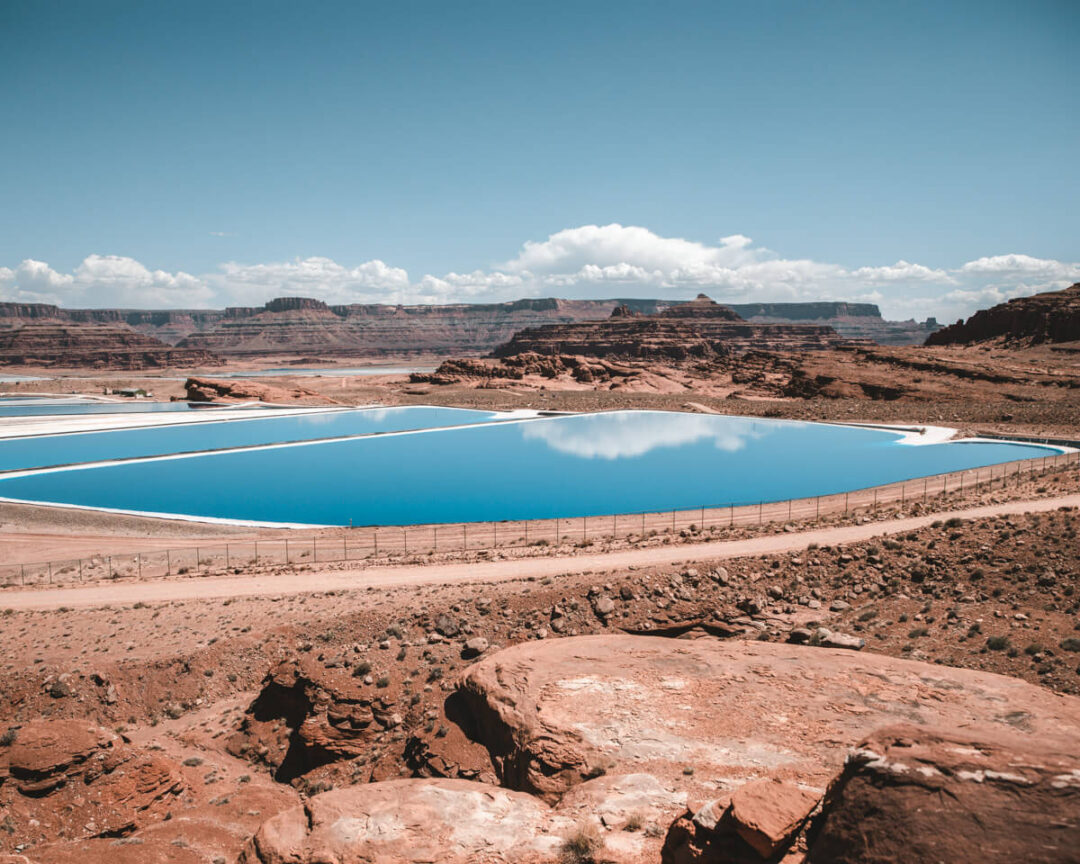 How to See the Moab Potash Ponds The Blue Pools in Moab Live Love Run Travel