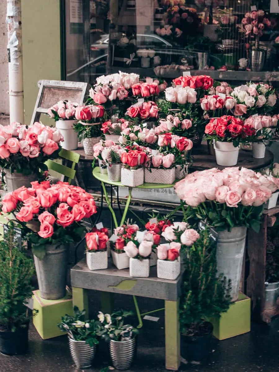 flower shop in paris