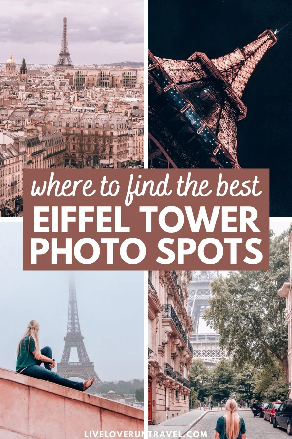where to find the best eiffel tower photo spots