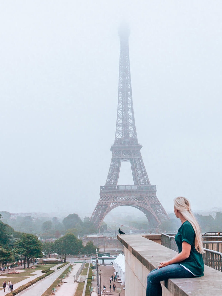 Eiffel Tower Trocadero view