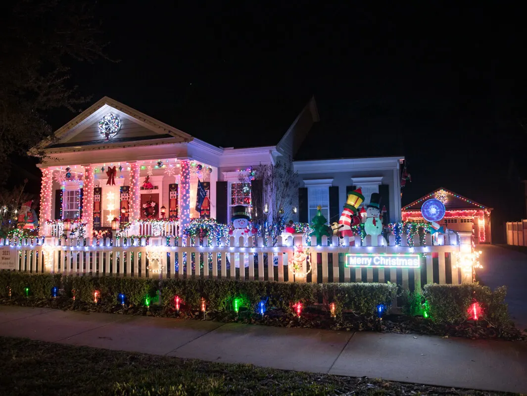 best Orlando Christmas lights