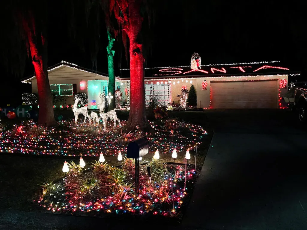 one of the best orlando christmas lights displays