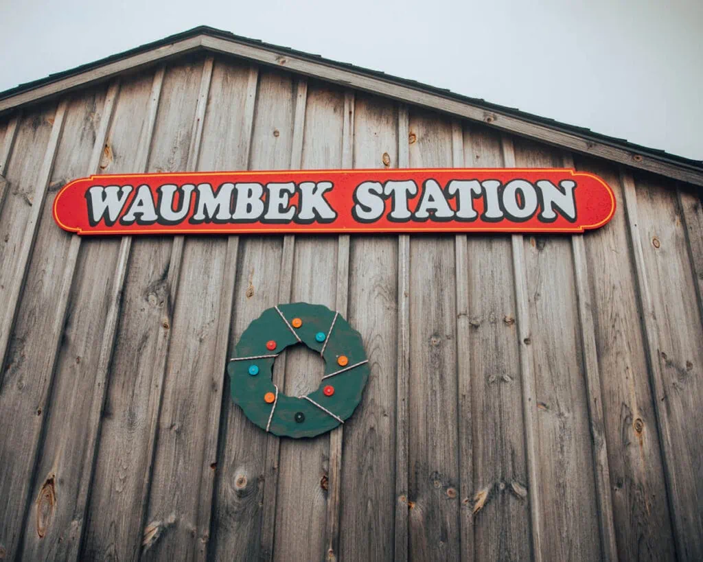 Waumbek Station with the Mount Washington Cog Railway