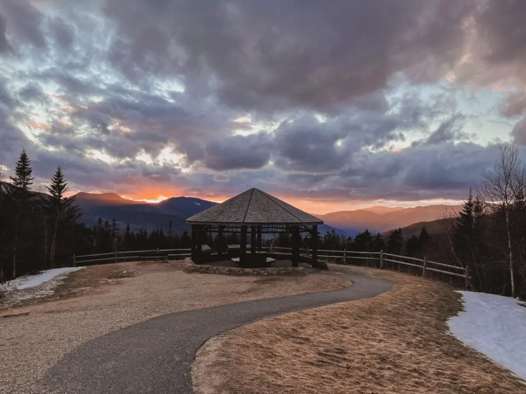 Kancamagus Highway sunset