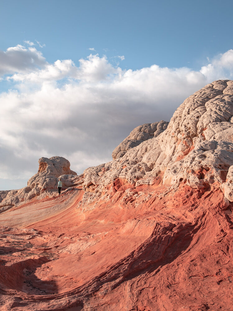 otherworldly landscapes in Arizona at White Pocket