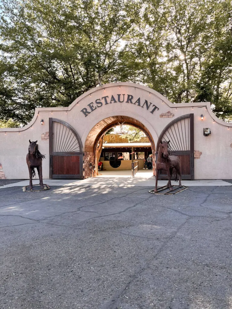 Entrance to Iron Horse Restaurant