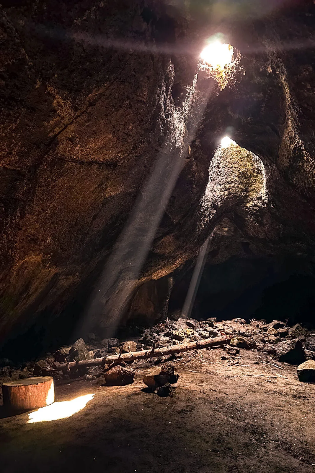 skylight cave iphone photo
