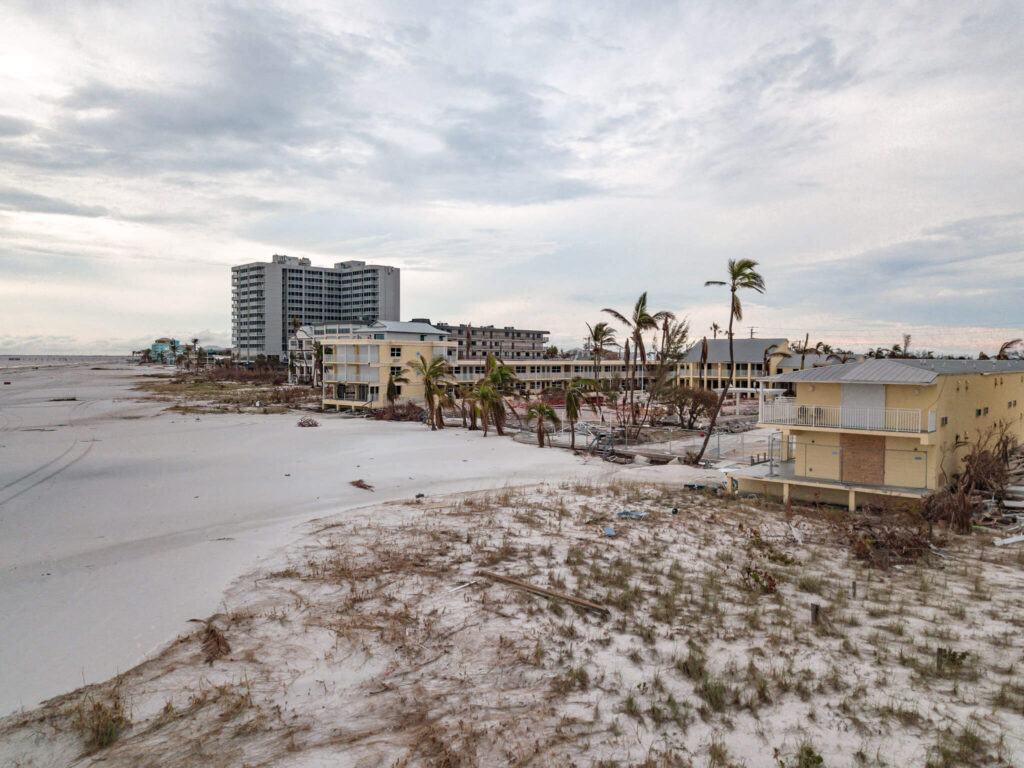 hurricane ian damage fort myers beach